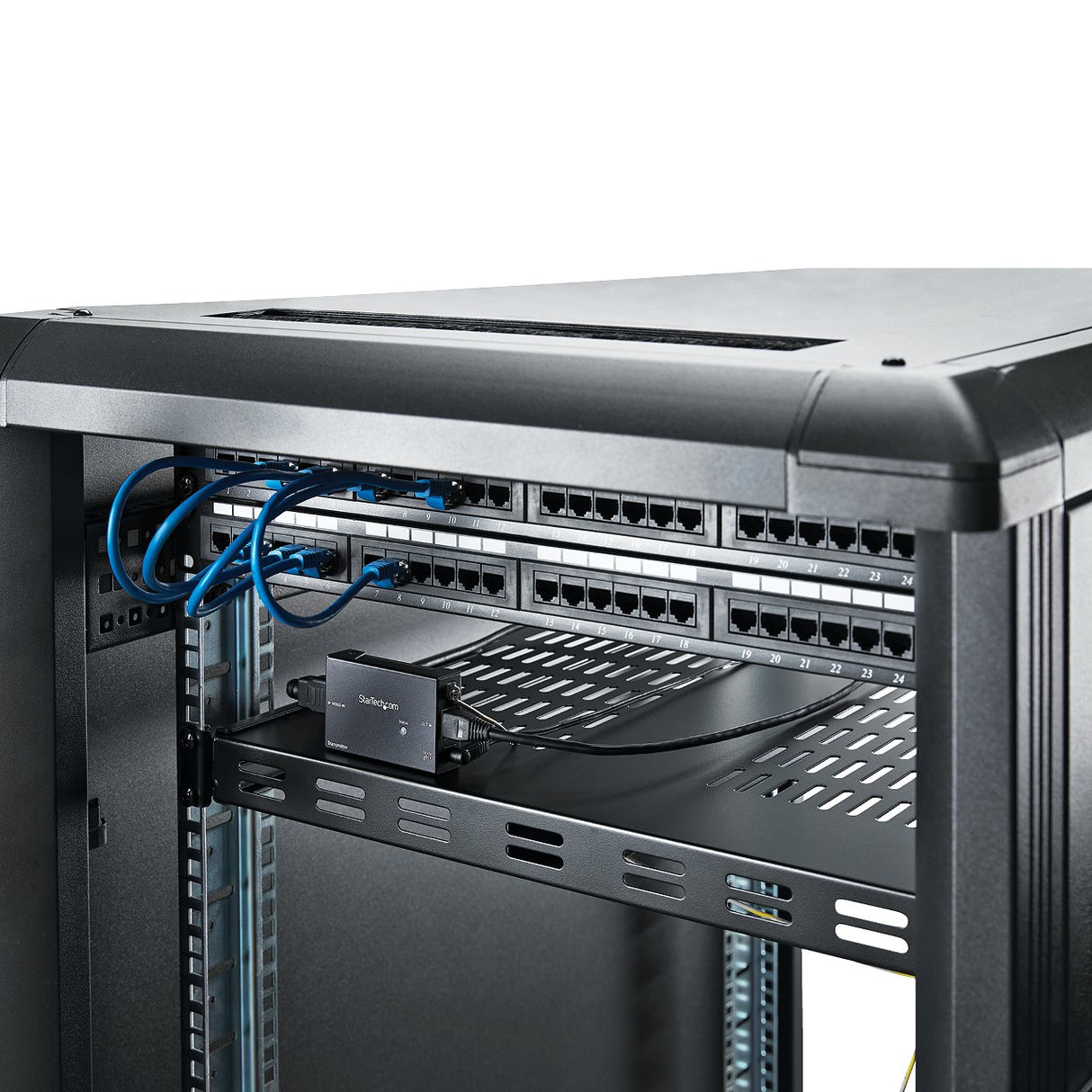 STARTECH HDMI over CAT5e | CAT6 Ethernet Extender with HDBaseT - 4K@115ft | 1080p@230ft - HDMI Video Transmitter and Receiver Kit w| POC (ST121HDBTE) (ST121HDBTE)