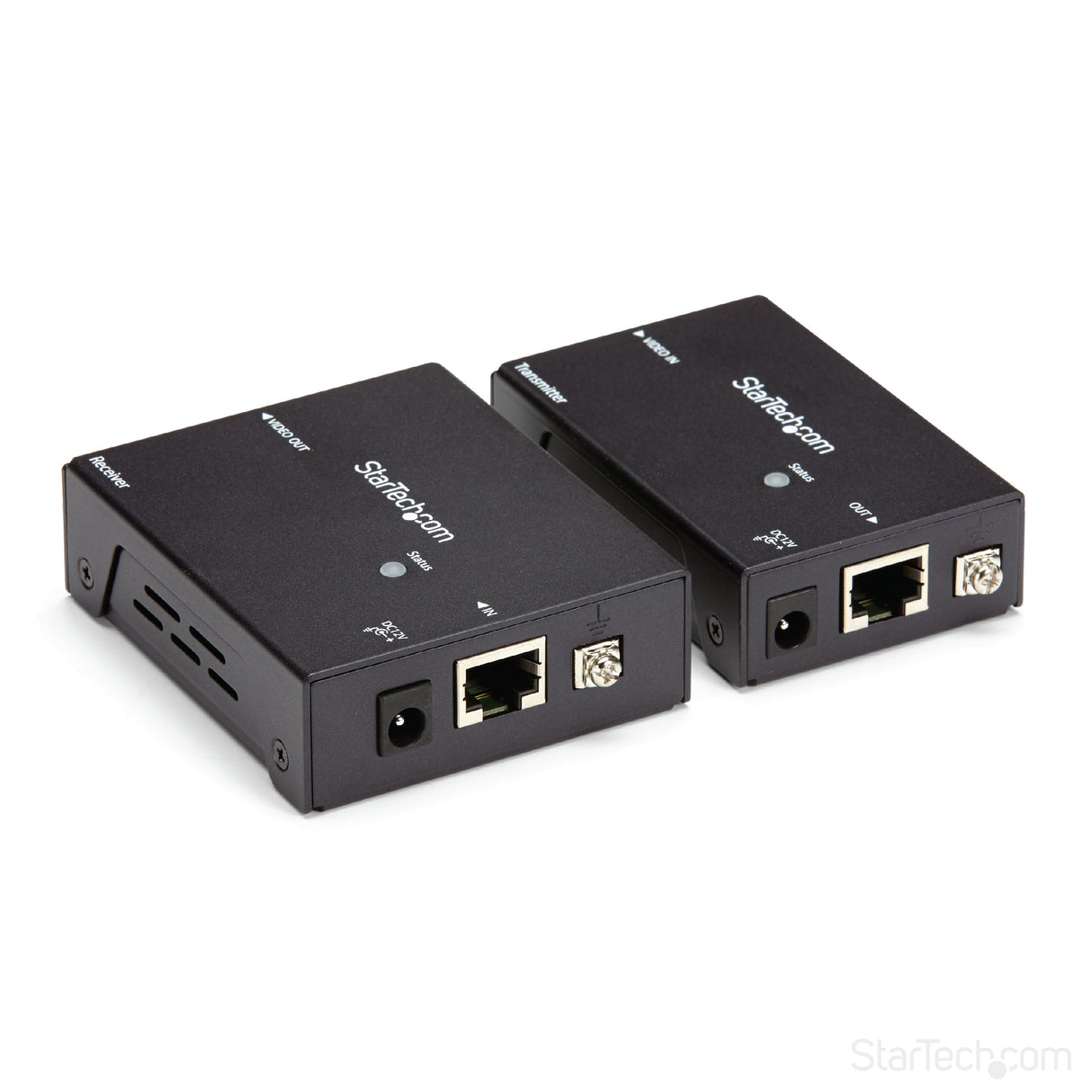 STARTECH HDMI over CAT5e | CAT6 Ethernet Extender with HDBaseT - 4K@115ft | 1080p@230ft - HDMI Video Transmitter and Receiver Kit w| POC (ST121HDBTE) (ST121HDBTE)