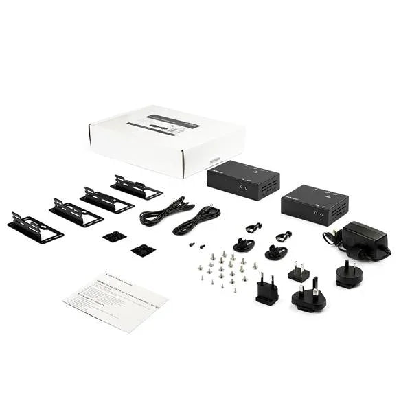STARTECH HDMI Over CAT5e | CAT6 Extender - Power Over Cable - 4K 60Hz Up to 70m | 230 ft - 1080p 60Hz up to 100m | 328 ft (ST121HDBT20L) (ST121HDBT20L)