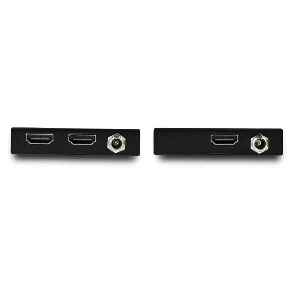 STARTECH HDMI over CAT6 Extender Kit - 4K 60Hz - HDMI Balun Kit - Signal up to 165 ft | 50m - HDR - 4:4:4 - 7.1 Audio Support (ST121HD20V) (ST121HD20V)