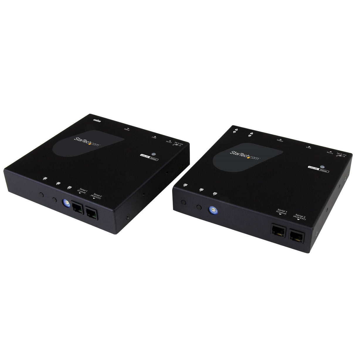 STARTECH HDMI Over IP Extender - 1080p - HDMI Video and USB Over IP Distribution Kit with Video Wall Support - HDMI and USB Over LAN (ST12MHDLANU) (ST12MHDLANU)