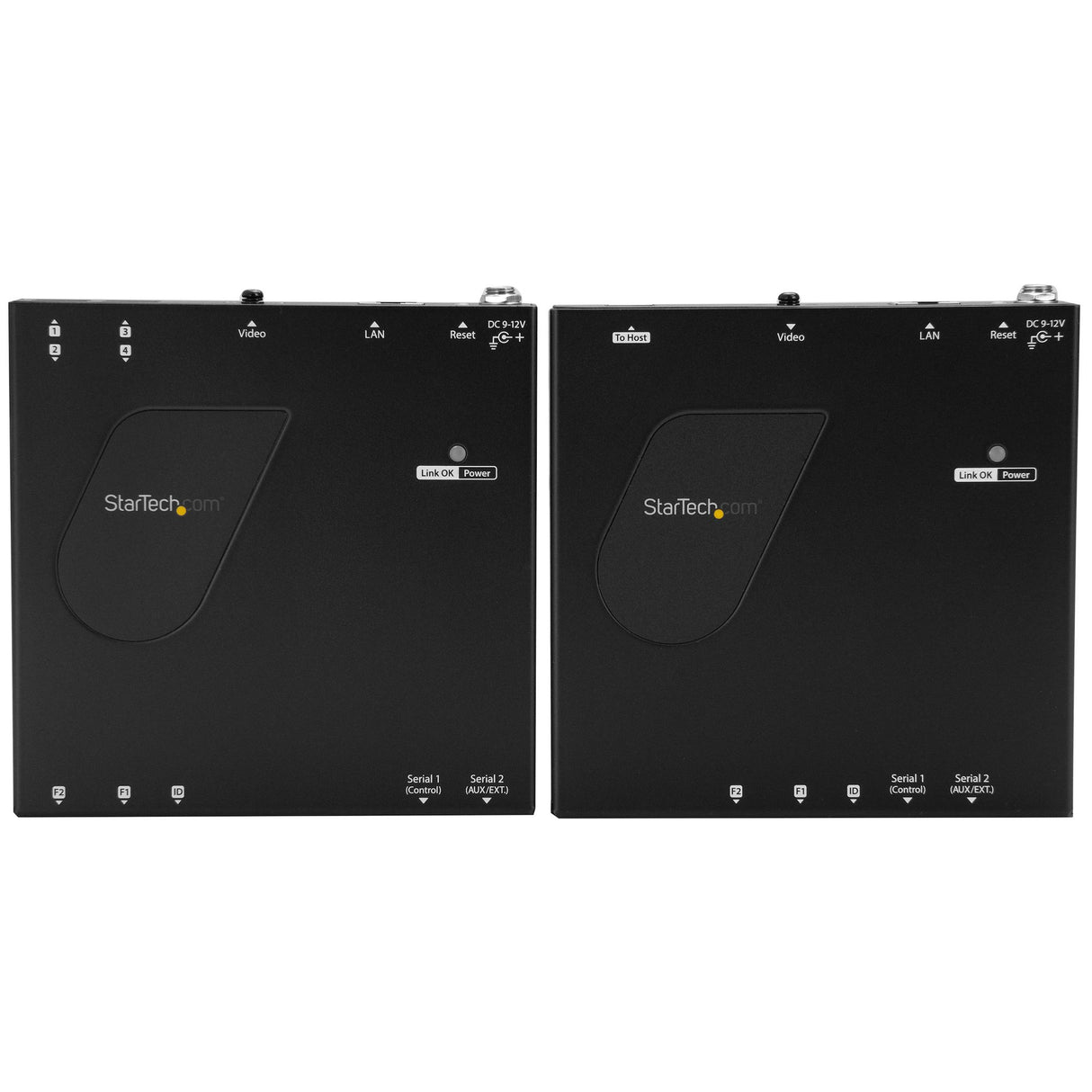 STARTECH HDMI Over IP Extender - 1080p - HDMI Video and USB Over IP Distribution Kit with Video Wall Support - HDMI and USB Over LAN (ST12MHDLANU) (ST12MHDLANU)