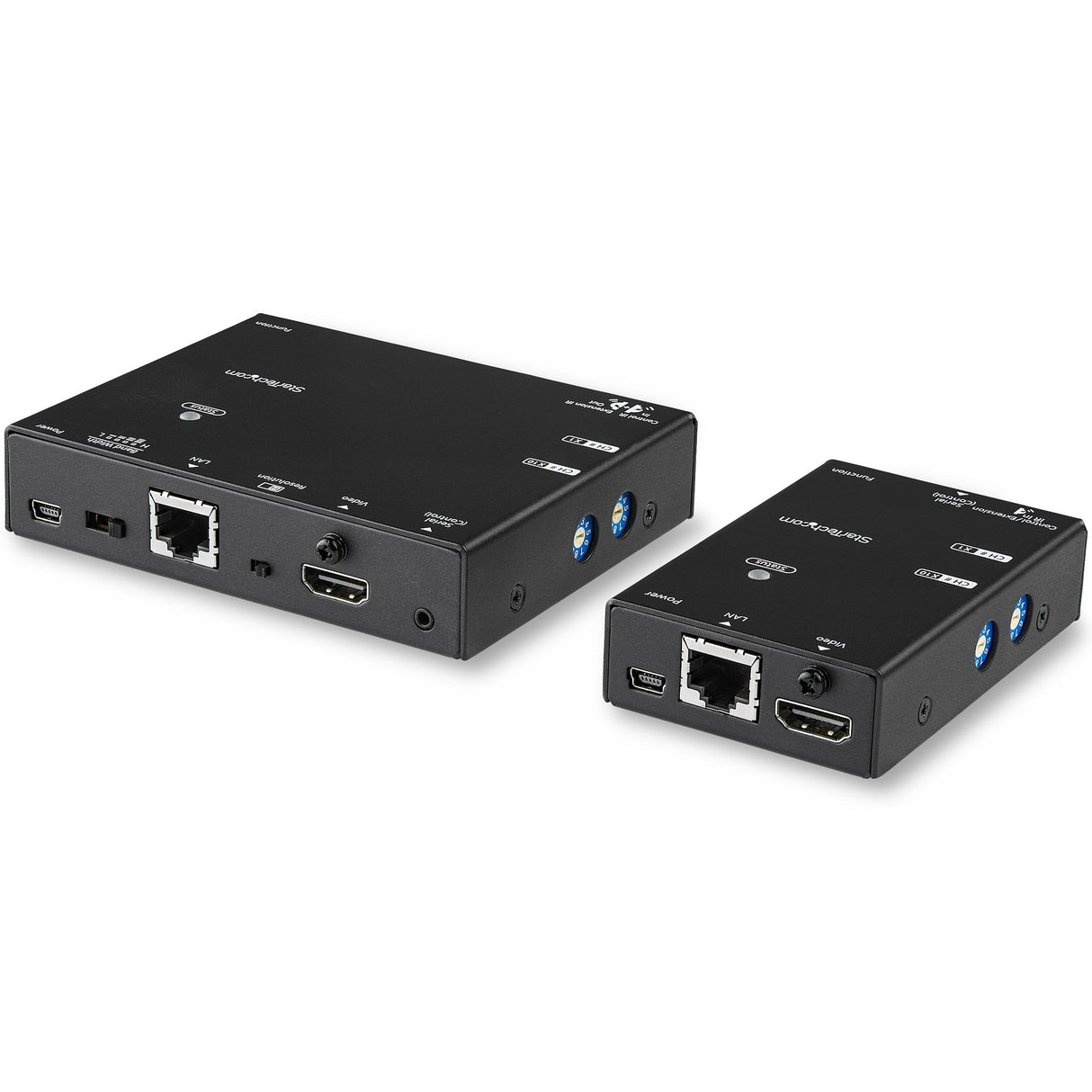 STARTECH HDMI Over IP Extender Kit - Advanced Compression - Transmitter & Receiver (ST12MHDLNHK) (ST12MHDLNHK)