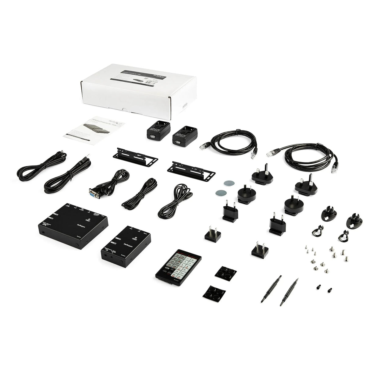 STARTECH HDMI Over IP Extender Kit - Advanced Compression - Transmitter & Receiver (ST12MHDLNHK) (ST12MHDLNHK)