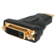 STARTECH HDMI to DVI-D Video Cable Adapter - 1x HDMI (M) | 1x DVI-D (F) | Black - Gold-Plated Connectors (HDMIDVIMF)