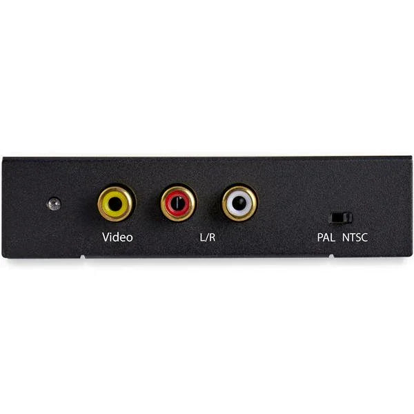 STARTECH HDMI to RCA Converter Box with Audio - Composite Video Adapter - NTSC|PAL - 1080p (HD2VID2)