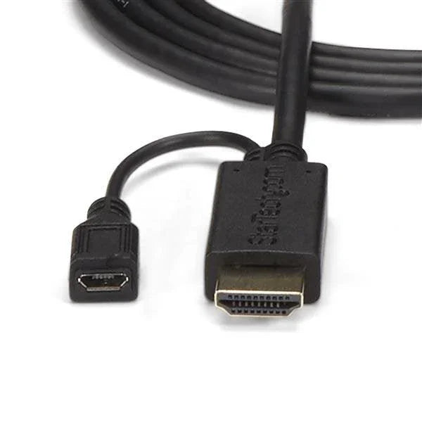 STARTECH HDMI to VGA Cable - 3 ft | 1m - 1080p - - Active HDMI Cable - Monitor Cable - Computer Cable (HD2VGAMM3)