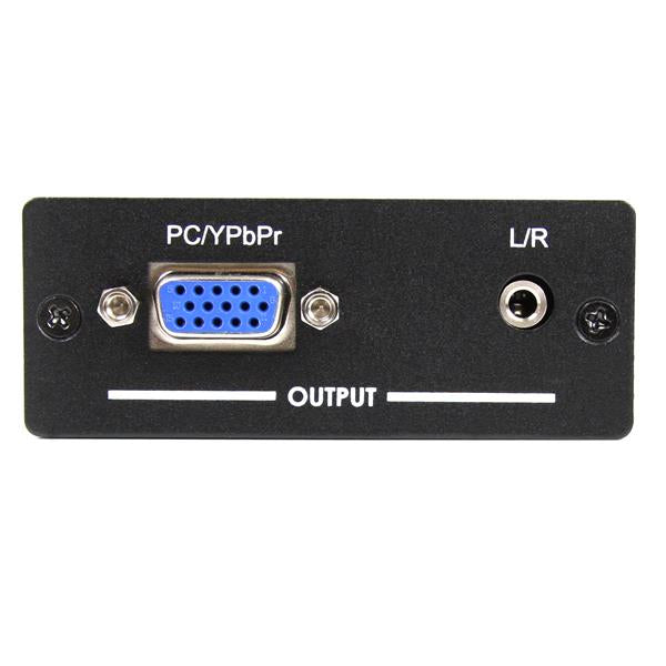 STARTECH HDMI to VGA Video Adapter Converter with Audio - HD to VGA Monitor 1920x1200 1080p - HDMI to VGA HD15 (HDMI2VGA)