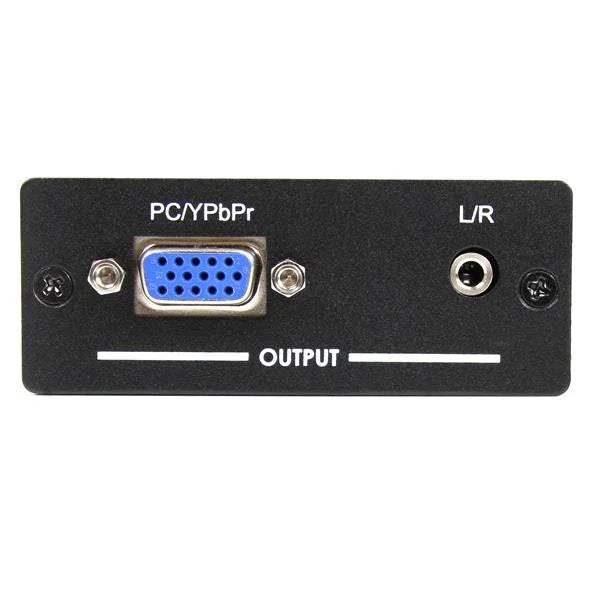 STARTECH HDMI to VGA Video Adapter Converter with Audio - HD to VGA Monitor 1920x1200 1080p - HDMI to VGA HD15 (HDMI2VGA)