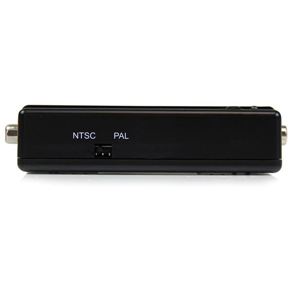 STARTECH High Resolution VGA to Composite (RCA) or S-Video Converter - PC to TV Video Adapter - 1600x1200 RGB to TV (VGA2VID)