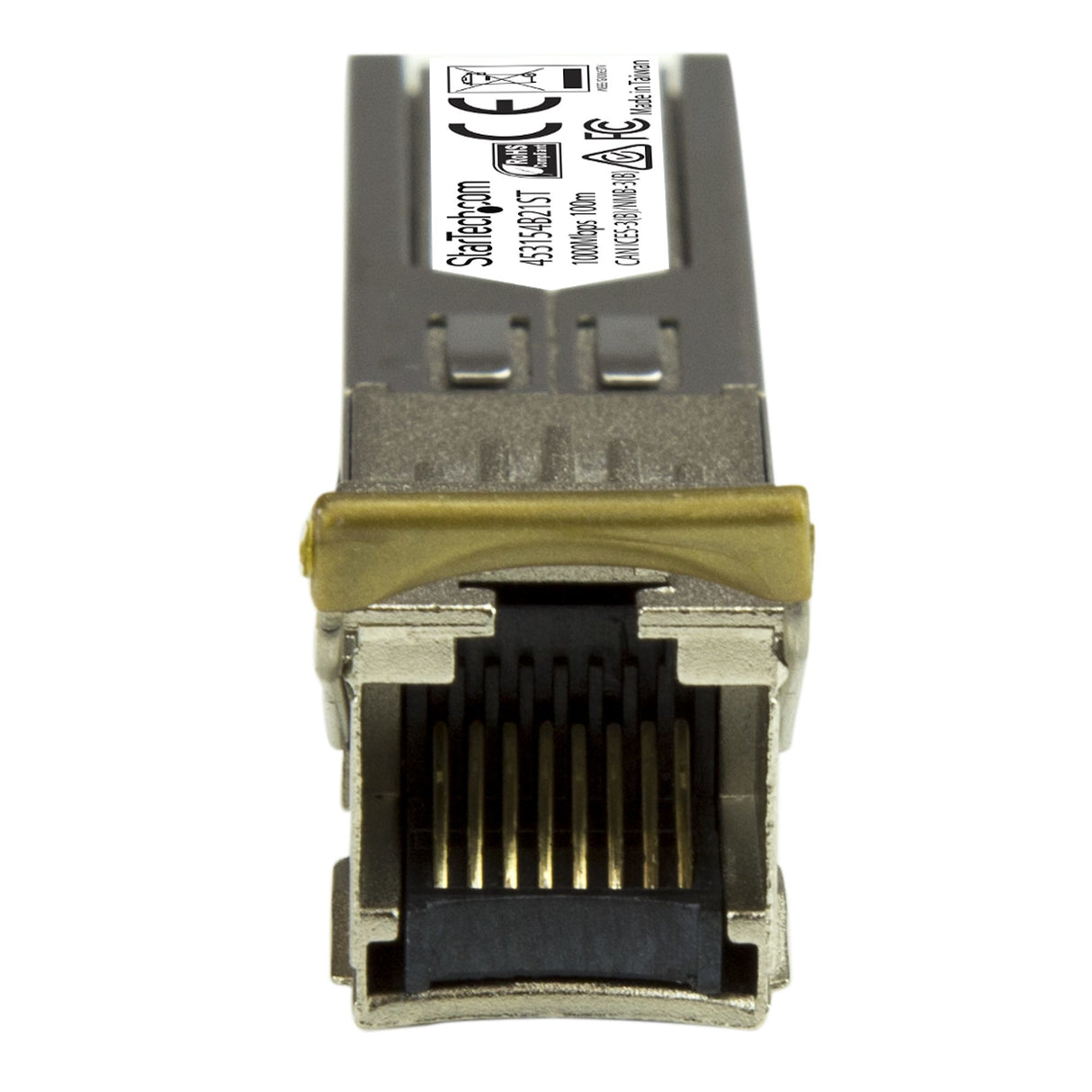 STARTECH HPE 453154-B21 Compatible SFP Module - 1000BASE-T - SFP to RJ45 Cat6|Cat5e - 1GE Gigabit Ethernet SFP - RJ-45 100m - HPE 6120XG | 6120G | Flex Fabric (453154B21ST) (453154B21ST)