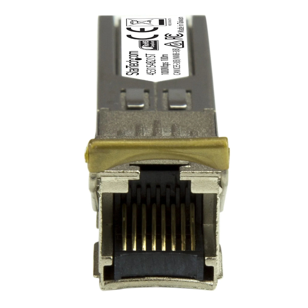 STARTECH HPE 453154-B21 Compatible SFP Module - 1000BASE-T - SFP to RJ45 Cat6|Cat5e - 1GE Gigabit Ethernet SFP - RJ-45 100m - HPE 6120XG | 6120G | Flex Fabric (453154B21ST) (453154B21ST)