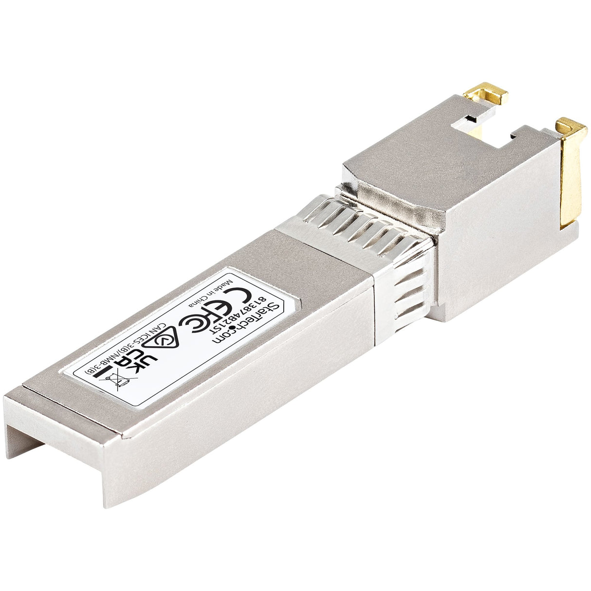 STARTECH HPE 813874-B21 Compatible SFP+ Module - 10GBASE-T - SFP to RJ45 Cat6|Cat5e - 10GE Gigabit Ethernet SFP+ - RJ-45 30m - HPE BladeSystem | c-Class (813874B21ST) (813874B21ST)
