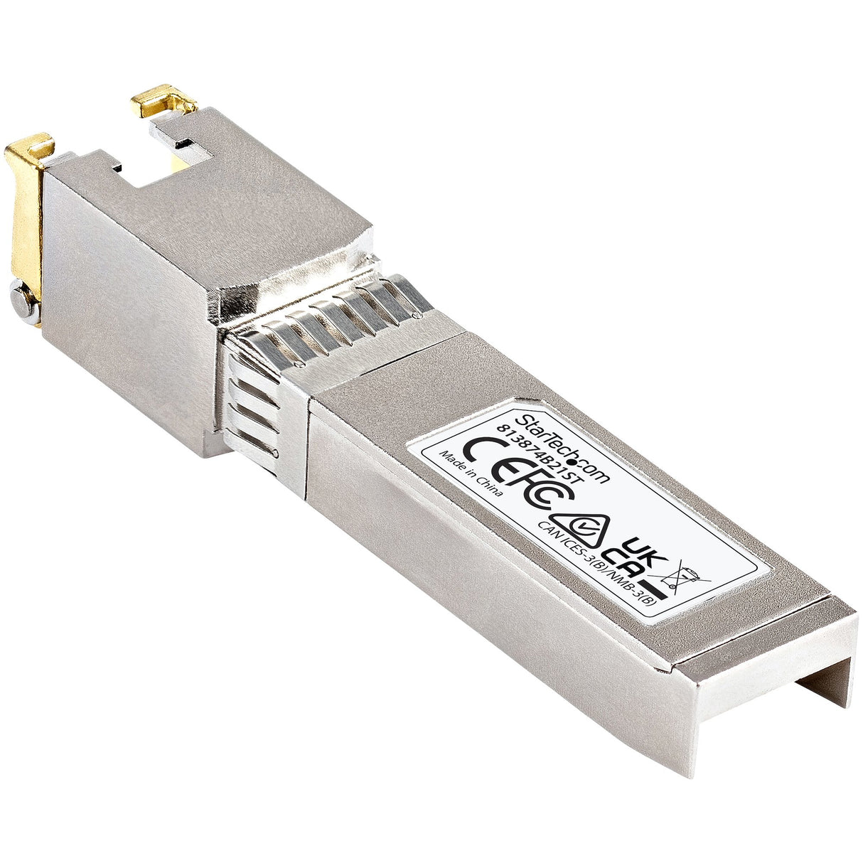 STARTECH HPE 813874-B21 Compatible SFP+ Module - 10GBASE-T - SFP to RJ45 Cat6|Cat5e - 10GE Gigabit Ethernet SFP+ - RJ-45 30m - HPE BladeSystem | c-Class (813874B21ST) (813874B21ST)