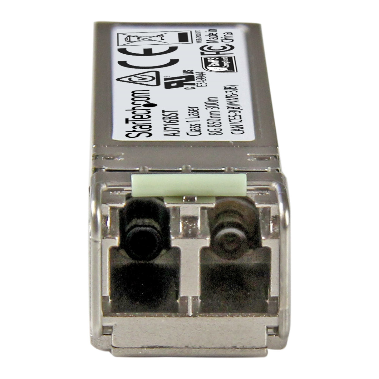 STARTECH HPE AJ716B Compatible SFP+ Module - 8G Fiber Channel SW - 8GbE Multi Mode (MMF) Fiber Optic Transceiver - LC 300m - 850nm - DDM HPE SN4000 | SN6500 | SN8600B (AJ716BST) (AJ716BST)