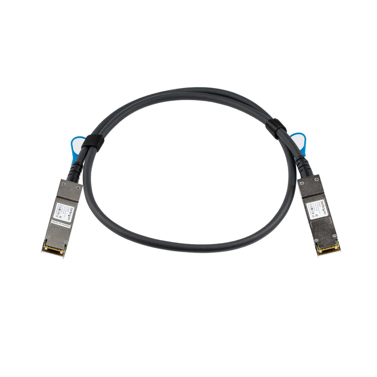 STARTECH HPE JG326A Compatible 1m 40G QSFP+ to QSFP+ Direct Attach Cable Twinax - 40GbE QSFP+ Copper DAC 40 Gbps Low Power Active Transceiver Module DAC Firepower SN2410M (JG326AST) 3.3 ft (1 m) (JG326AST)
