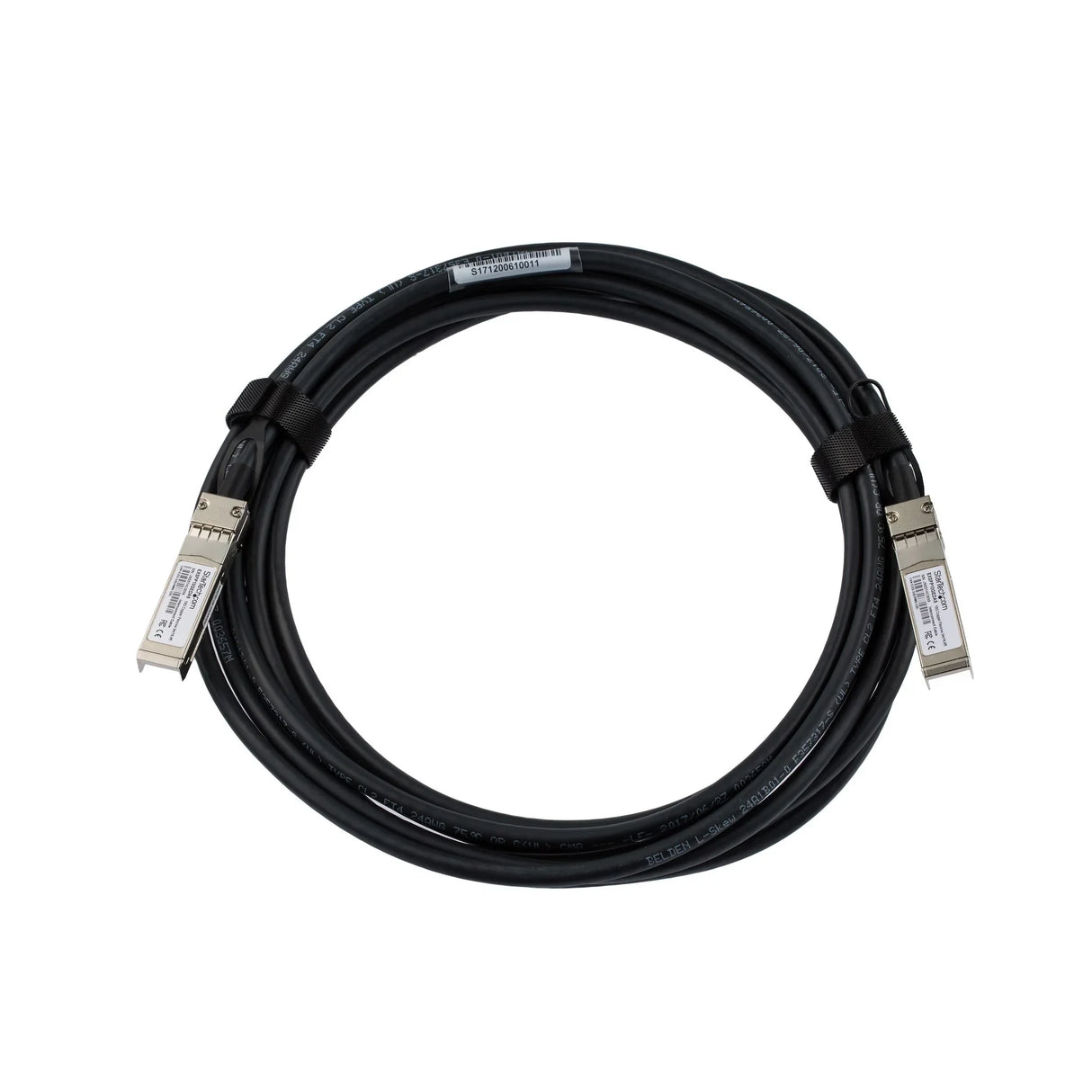 STARTECH Juniper EX-SFP-10GE-DAC-5M Compatible 5m 10G SFP+ to SFP+ Direct Attach Cable Twinax - 10GbE SFP+ Copper DAC 10 Gbps Low Power Passive Mini GBIC|Transceiver Module DAC (EXSFP10GEDA5) (EXSFP10GEDA5)