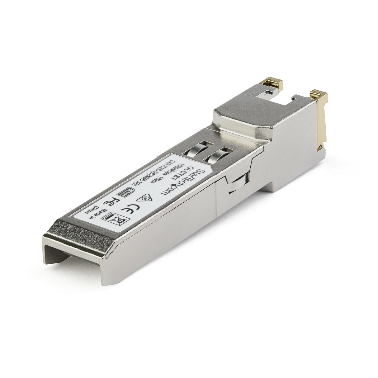 STARTECH Juniper SFP-1GE-FE-E-T Compatible SFP Module - 1000BASE-T - SFP to RJ45 Cat6|Cat5e - 1GE Gigabit Ethernet SFP - RJ-45 100m - (SFP1GEFEETST) (SFP1GEFEETST)