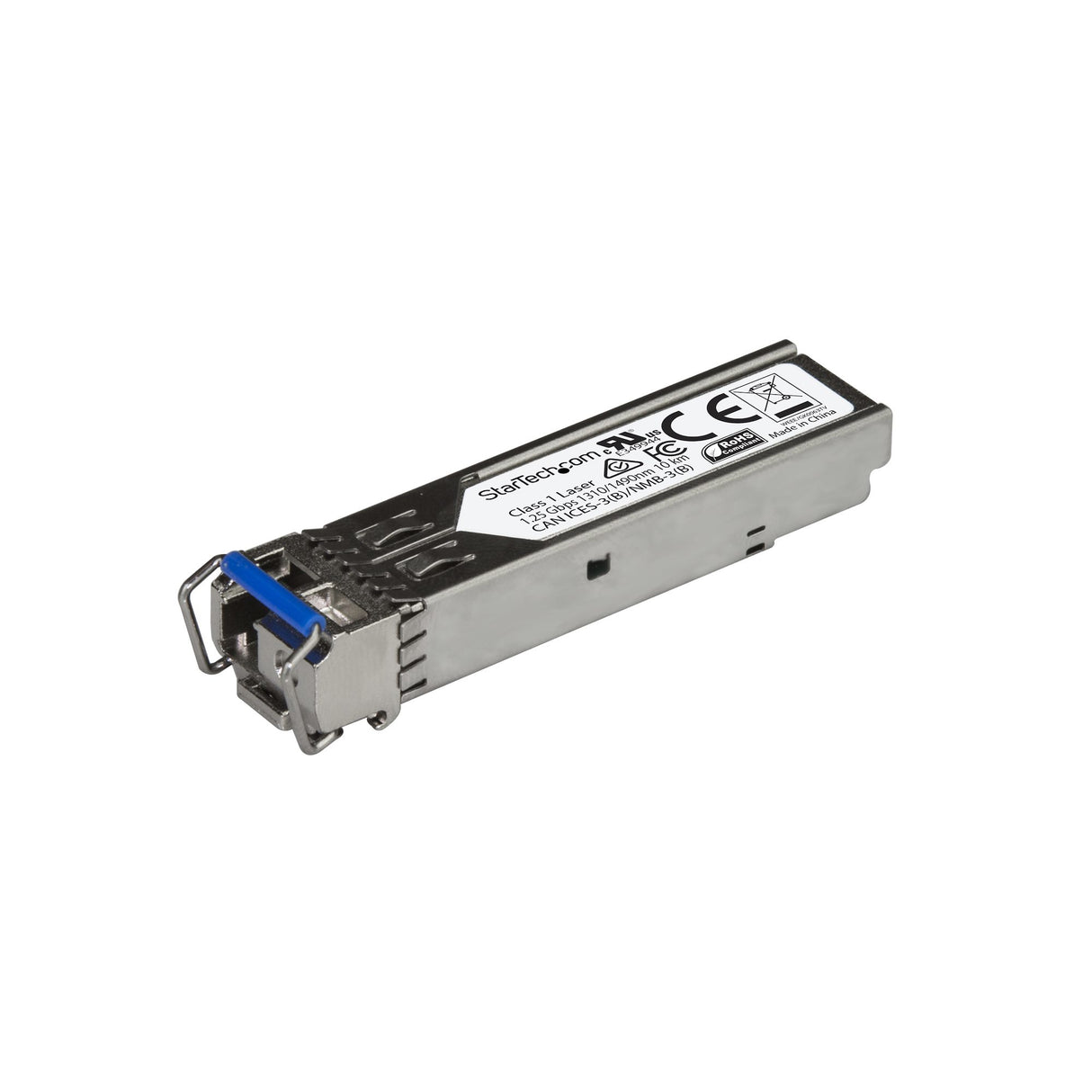 STARTECH Juniper SFP-GE10KT13R15 Compatible SFP Module - 1000BASE-BX-U - 1 Gigabit Ethernet BiDi Fiber Single Strand SFP - LC 10km (SFPGE10KT3R5) (SFPGE10KT3R5)