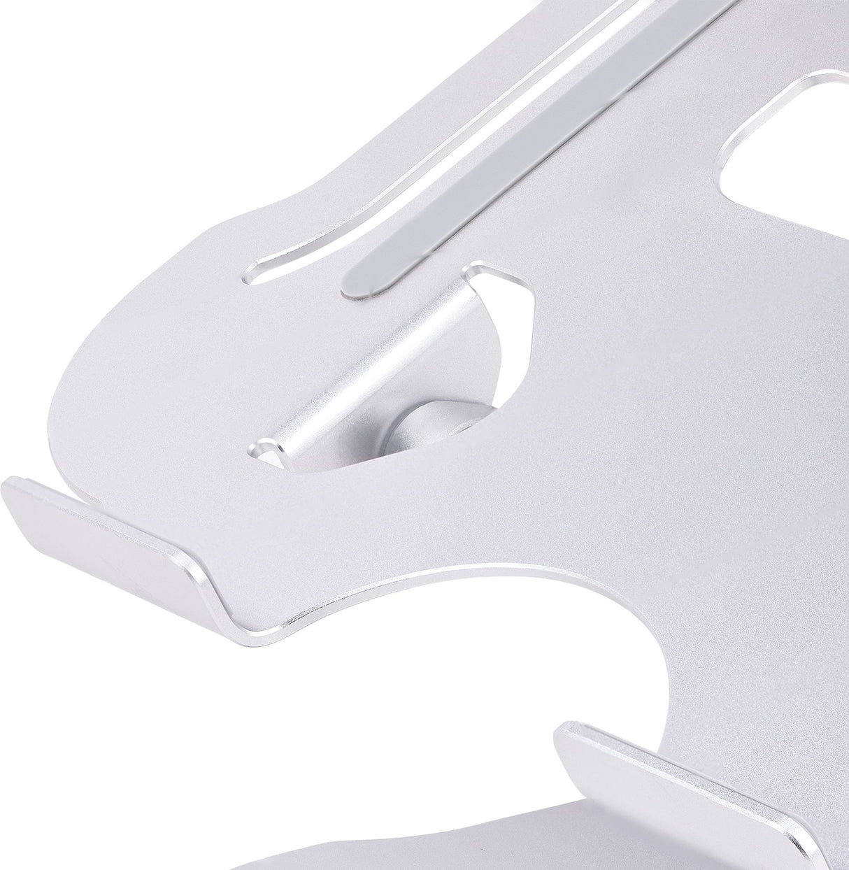 STARTECH Laptop Stand for Desk | Ergonomic Laptop Stand Adjustable Height | Aluminum | Portable | Max. 22lb (10kg) | Foldable Laptop Holder - Angled Notebook Computer Riser|Lift (ADJ-LAPTOP-RISER) (ADJ-LAPTOP-RISER)