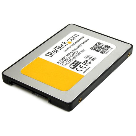 STARTECH M.2 SSD to 2.5in SATA III Adapter with Protective Housing - M.2 Solid State Drive to 2.5in SATA Converter w| 9.5mm Height (SAT2M2NGFF25)