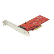 STARTECH M2 PCIe SSD Adapter - x4 PCIe 3.0 NVMe | AHCI | NGFF | M-Key - Low Profile and Full Profile - SSD PCIe M.2 Adapter (PEX4M2E1) (PEX4M2E1)