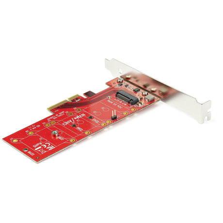 STARTECH M2 PCIe SSD Adapter - x4 PCIe 3.0 NVMe | AHCI | NGFF | M-Key - Low Profile and Full Profile - SSD PCIe M.2 Adapter (PEX4M2E1) (PEX4M2E1)