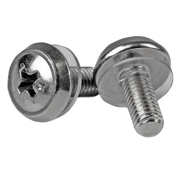 STARTECH M5 x 12mm - Screws - 100 Pack - M5 Mounting Screws for Server Rack & Cabinet (CABSCREWSM5)