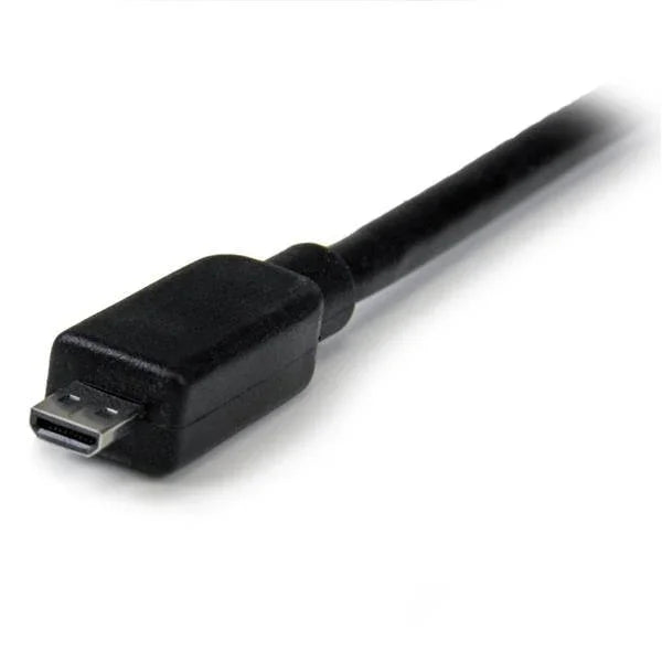 STARTECH Micro HDMI to VGA Adapter Converter w| Audio for Smartphones | Ultrabooks | Tablets 1920x1080 - Micro HDMI Male to VGA Female (MCHD2VGAA2)