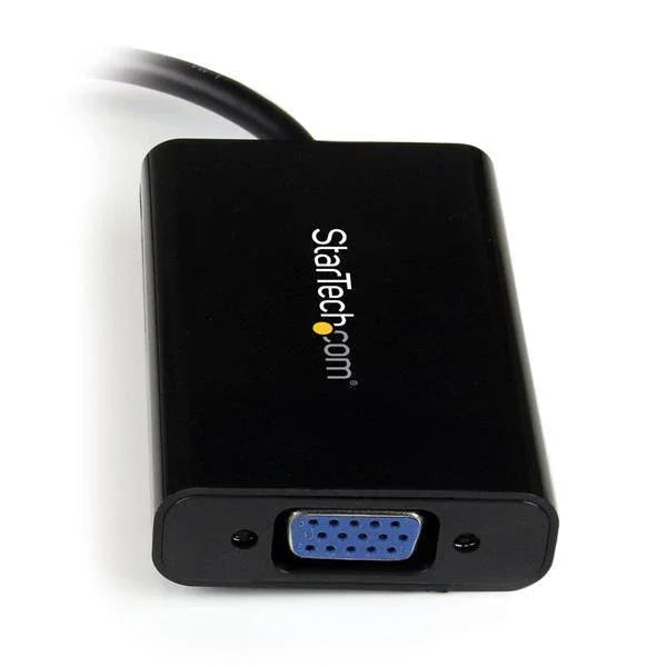 STARTECH Micro HDMI to VGA Adapter Converter w| Audio for Smartphones | Ultrabooks | Tablets 1920x1080 - Micro HDMI Male to VGA Female (MCHD2VGAA2)