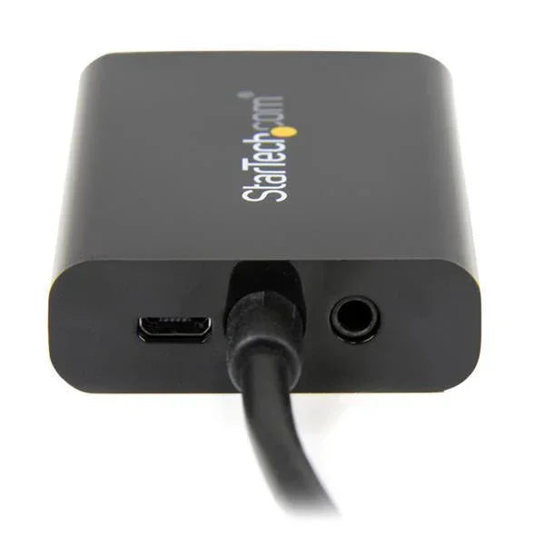 STARTECH Micro HDMI to VGA Adapter Converter w| Audio for Smartphones | Ultrabooks | Tablets 1920x1080 - Micro HDMI Male to VGA Female (MCHD2VGAA2)
