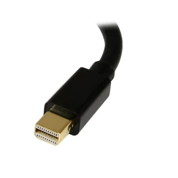 STARTECH Mini DisplayPort to DisplayPort Adapter - 4K x 2K UHD Video - Mini DP to DP Converter - Mini DisplayPort to DisplayPort 1.2 Adapter - mDP PC|Computer to DP Monitor|Display (MDP2DPMF6IN) (MDP2DPMF6IN)