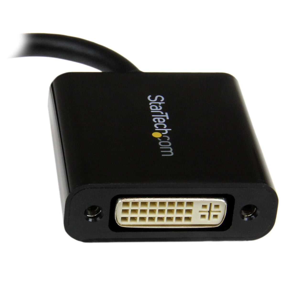 STARTECH Mini DisplayPort to DVI Adapter - Mini DP to DVI-D Converter - 1080p Video - mDP or Thunderbolt 1|2 Mac|PC to DVI Monitor - Compact mDP 1.2 to DVI Single-Link Adapter Dongle (MDP2DVI3) (MDP2DVI3)