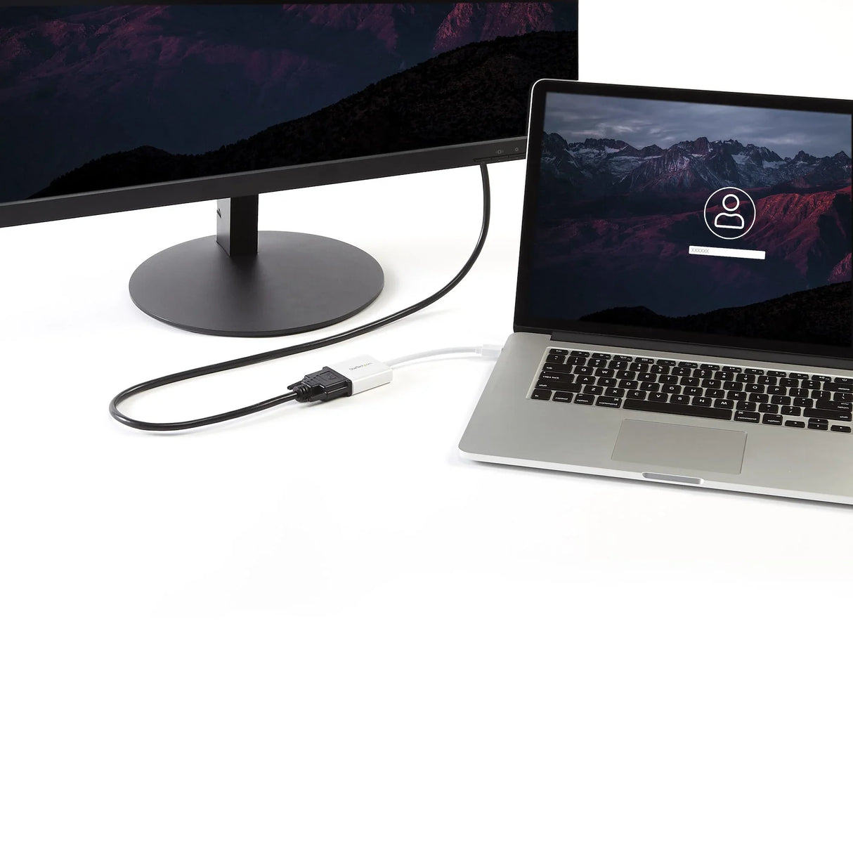 STARTECH Mini DisplayPort to DVI Adapter - Mini DP to DVI-D Converter - 1080p Video - mDP or Thunderbolt 1|2 Mac|PC to DVI Monitor - mDP 1.2 to DVI Single-Link Adapter Dongle - White (MDP2DVIW) (MDP2DVIW)