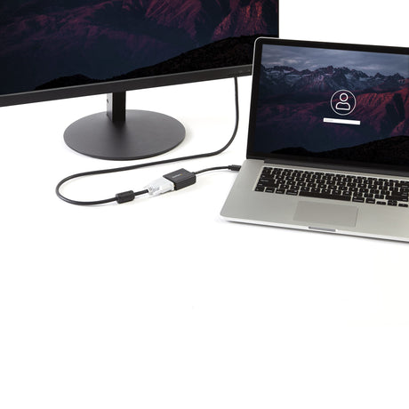 STARTECH Mini DisplayPort to DVI Adapter - Mini DP to DVI-D Converter - 1080p Video - VESA Certified - mDP or Thunderbolt 1|2 Mac|PC to DVI Monitor - mDP 1.2 to DVI Single-Link Dongle (MDP2DVI) (MDP2DVI)