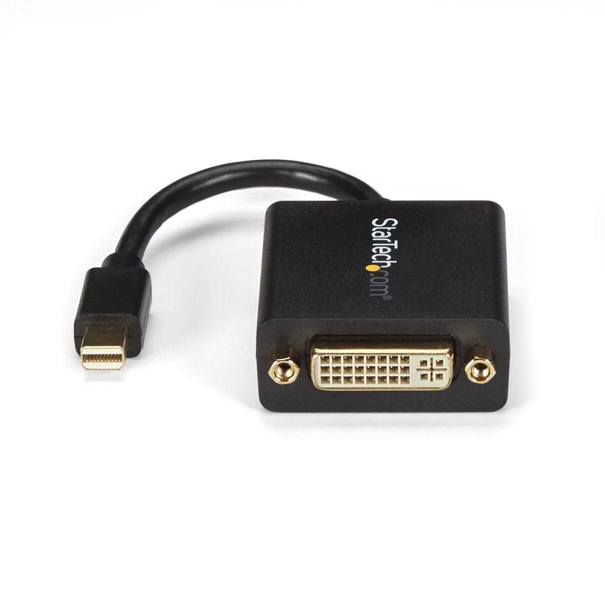 STARTECH Mini DisplayPort to DVI Adapter - Mini DP to DVI-D Converter - 1080p Video - VESA Certified - mDP or Thunderbolt 1|2 Mac|PC to DVI Monitor - mDP 1.2 to DVI Single-Link Dongle (MDP2DVI) (MDP2DVI)