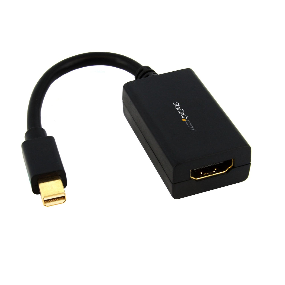 STARTECH Mini DisplayPort to HDMI Adapter - 1080p - Mini DP to HDMI Monitor|Display|TV - Passive mDP 1.2 to HDMI Adapter Dongle Video Converter - Upgraded Version is MDP2HDEC (MDP2HDMI) (MDP2HDMI)