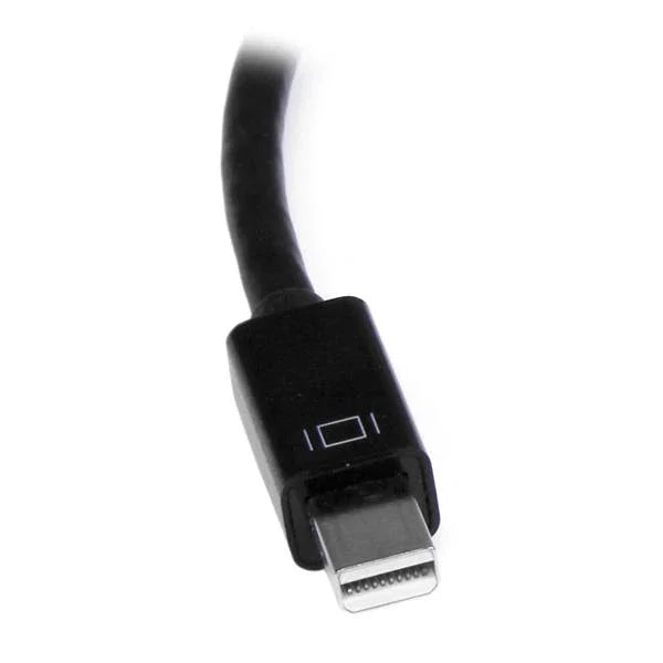 STARTECH Mini DisplayPort to HDMI Adapter - Active mDP to HDMI Video Converter - 4K 30Hz - Mini DP or Thunderbolt 1|2 Mac|PC to HDMI Monitor|TV|Display - mDP 1.2 to HDMI Adapter Dongle (MDP2HD4KS) (MDP2HD4KS)
