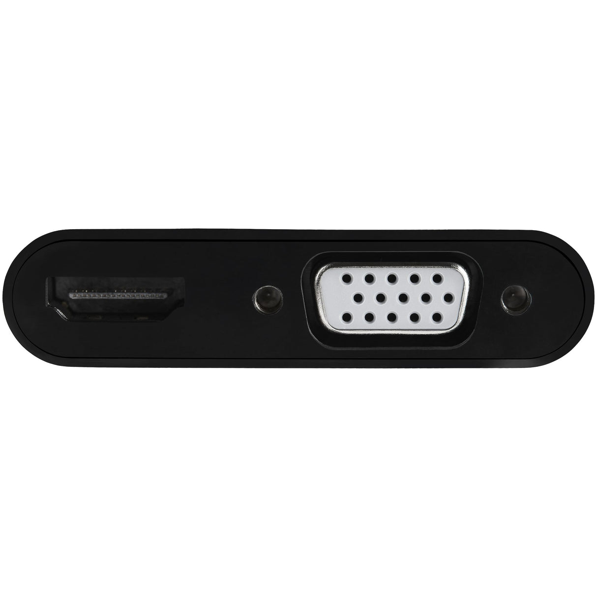 STARTECH Mini DisplayPort to HDMI VGA Adapter - mDP 1.2 HBR2 to HDMI 2.0 (4K 60Hz) or VGA 1080p Video Converter Dongle - Mini DP to HDMI or VGA Monitor - Thunderbolt 2 Compatible (MDP2VGAHD20) (MDP2VGAHD20)