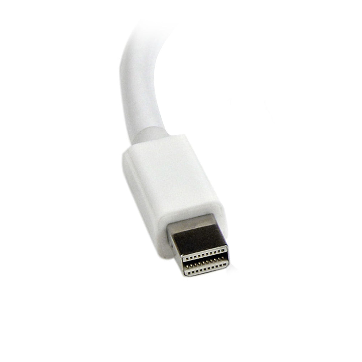 STARTECH Mini DisplayPort to VGA Adapter - Active Mini DP to VGA Converter - 1080p Video - mDP or Thunderbolt 1|2 Mac|PC to VGA Monitor|Projector|Display - mDP 1.2 to VGA Dongle - White (MDP2VGAW) (MDP2VGAW)