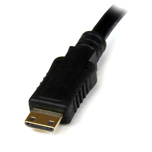 STARTECH Mini HDMI to VGA Adapter Converter for Digital Still Camera | Video Camera - 1920x1080 - Mini HDMI Male to VGA HD15 Female (MNHD2VGAE2)
