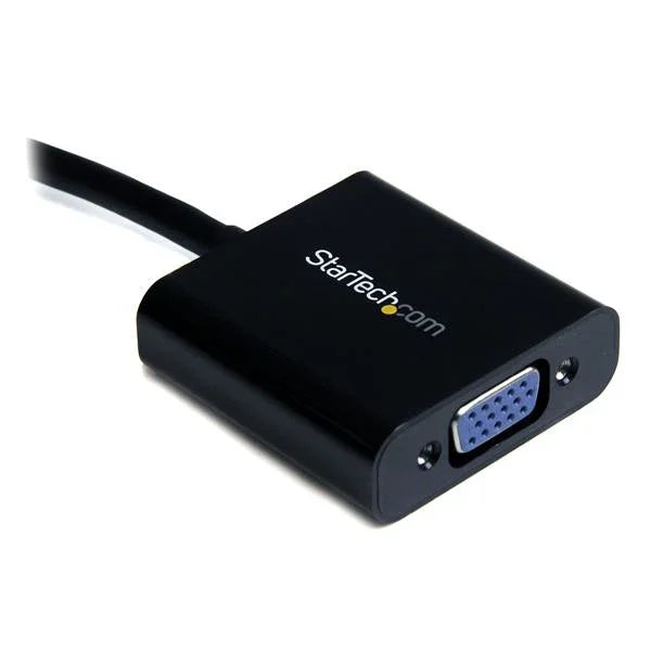 STARTECH Mini HDMI to VGA Adapter Converter for Digital Still Camera | Video Camera - 1920x1080 - Mini HDMI Male to VGA HD15 Female (MNHD2VGAE2)