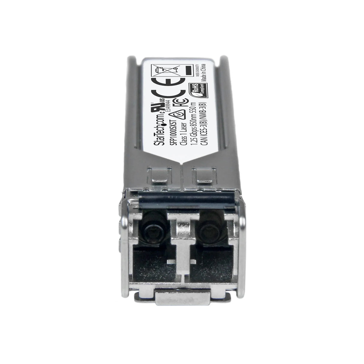 STARTECH MSA Uncoded Compatible SFP Module - 1000BASE-SX - 1GbE Multi Mode Fiber (MMF) Optic Transceiver - 1GE Gigabit Ethernet SFP - LC 550m - 850nm - DDM (SFP1000SXST) (SFP1000SXST)