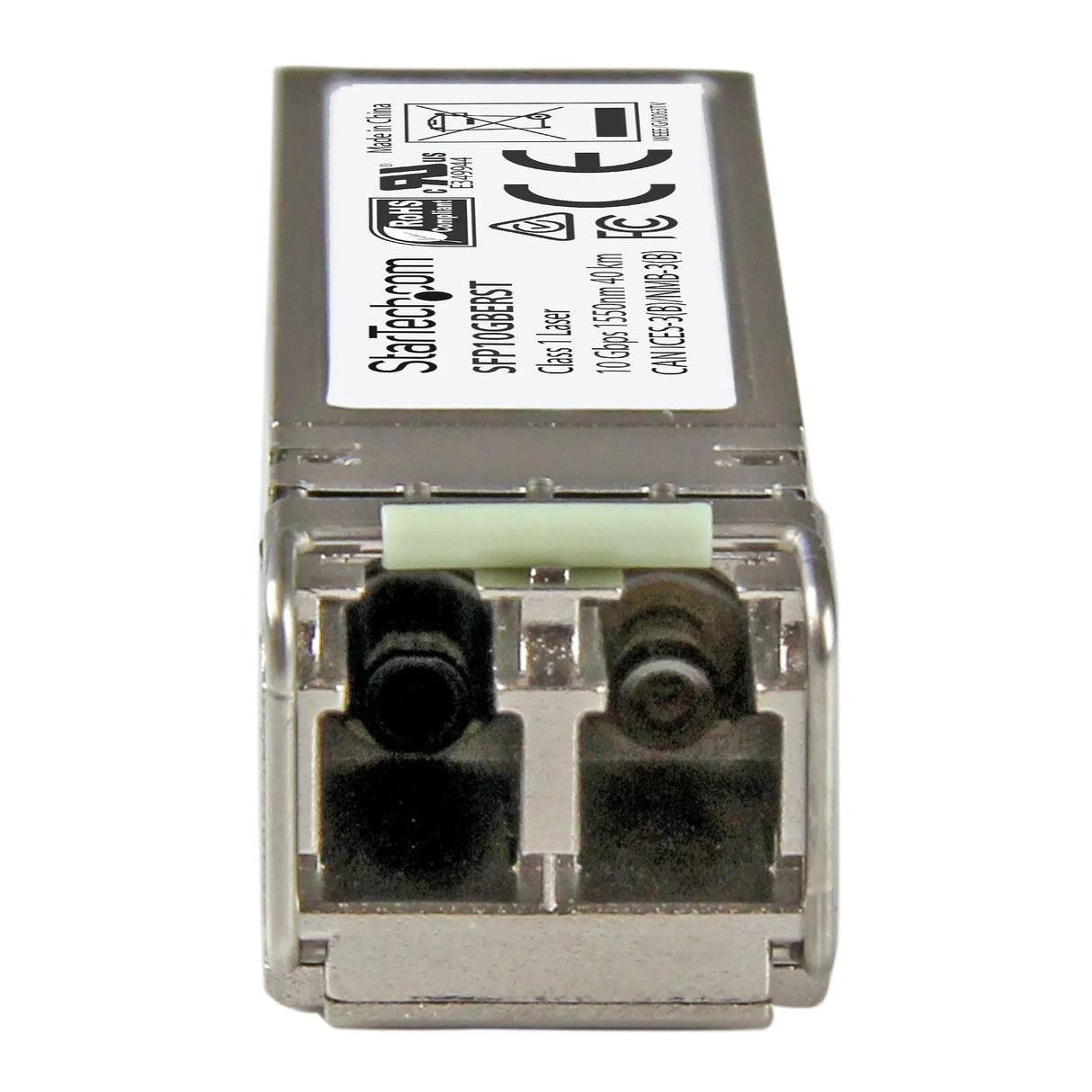 STARTECH MSA Uncoded Compatible SFP+ Module - 10GBASE-ER - 10GbE Single Mode Fiber (SMF) Optic Transceiver - 10GE Gigabit Ethernet SFP+ - LC 40km - 1550nm - DDM (SFP10GBERST) (SFP10GBERST)
