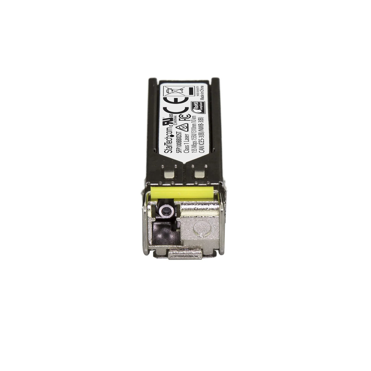 STARTECH MSA Uncoded SFP Module - 100BASE-BX - 100Mb Ethernet BiDi Fiber Single Strand SFP Transceiver - LC 10km - MSA Compliant (SFP100BBXDST) (SFP100BBXDST)