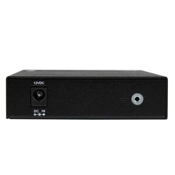 STARTECH Multimode (MM) SC Fiber Media Converter for 1Gbe Network - 550m Range - Gigabit Ethernet -Remote Monitoring - 850nm (ET91000SC2) (ET91000SC2)