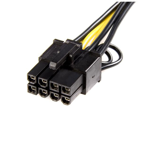 STARTECH PCI Express 6 pin to 8 pin Power Adapter Cable (PCIEX68ADAP)