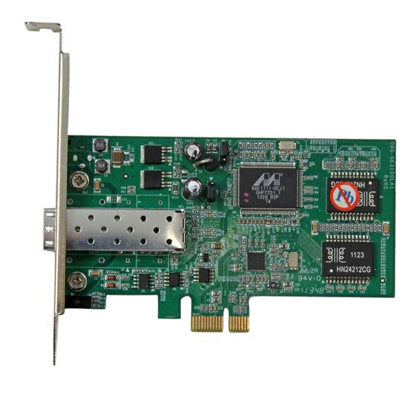 STARTECH PCI Express Gigabit Ethernet Fiber Network Card w| Open SFP - PCIe GbE SFP Network Card Adapter NIC - Fiber Optic SFP Adapter (PEX1000SFP2)