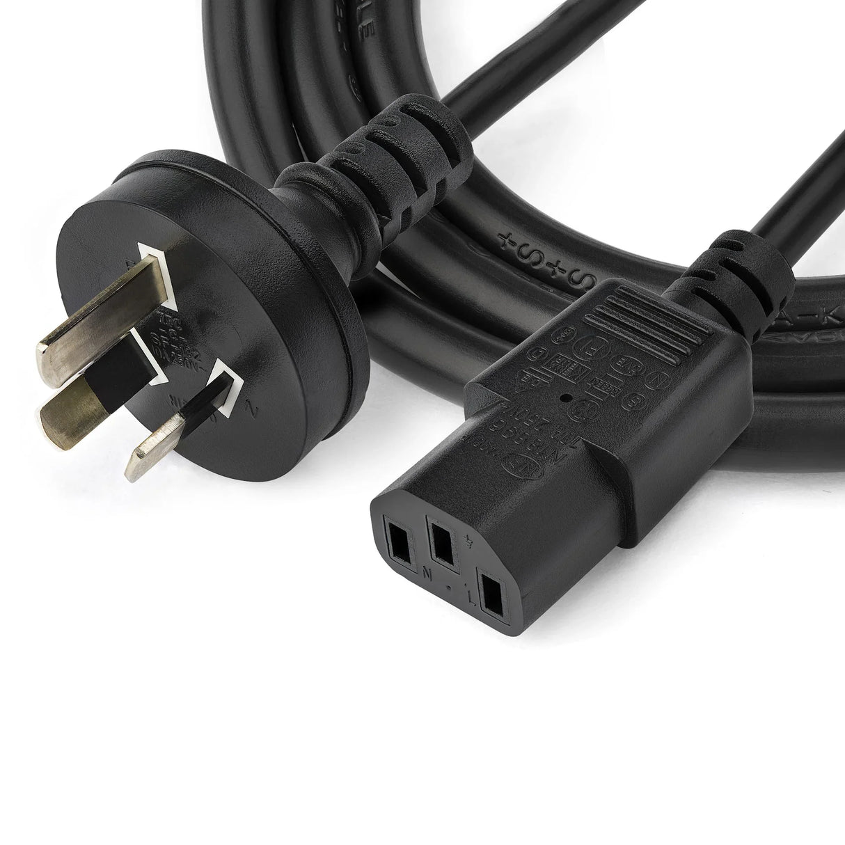 STARTECH Power Supply Cord - AS|NZS 3112 to C13 - 2 m (6 ft.) (PXTA1012M)