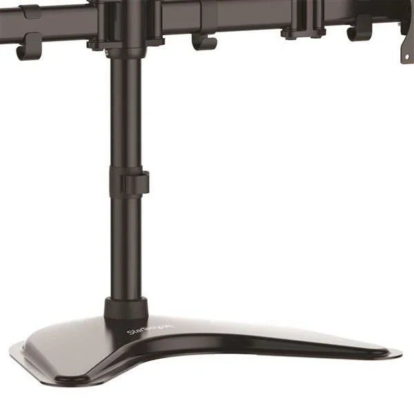STARTECH Quad Monitor Stand - Crossbar - Steel - Monitors up to 27”- Vesa Monitor - Computer Monitor Stand - Monitor Arm (ARMBARQUAD)